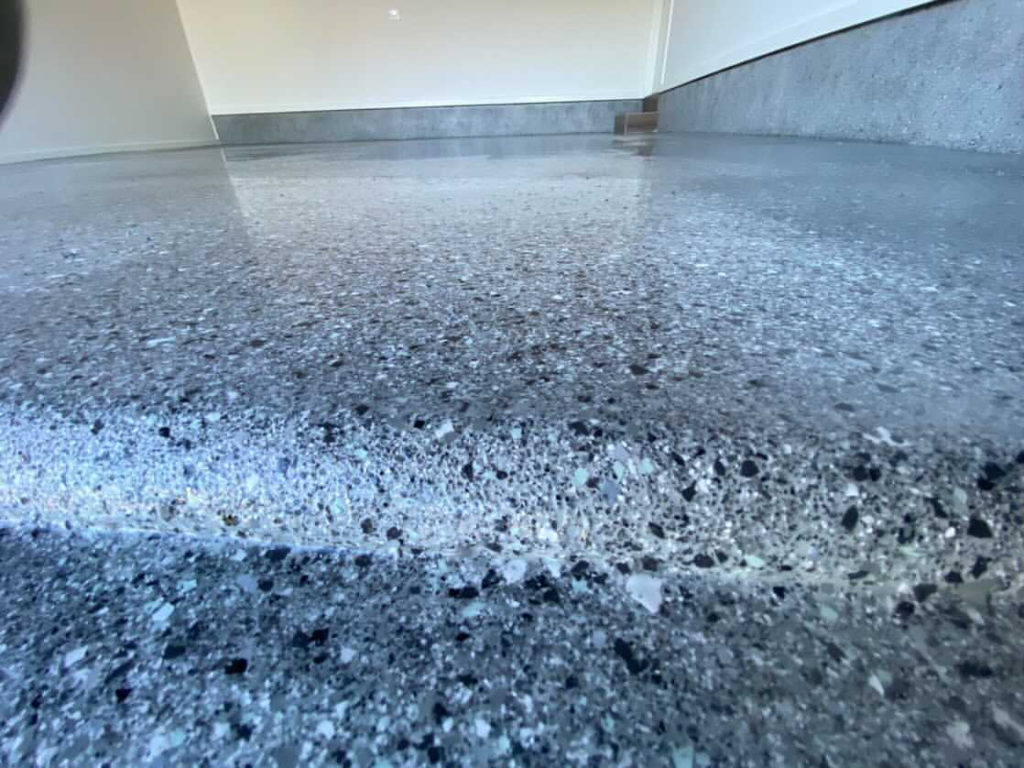 Best practices for flake Epoxy Flake Floors Concrete Colour Systems